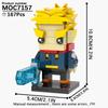 MOOXI Dragon Anime Brickheadzed Figure Scene Adult Building Blocks Set MOC Brick Model Kit DIY Diorama Toy For Kid Boy Girl Gift