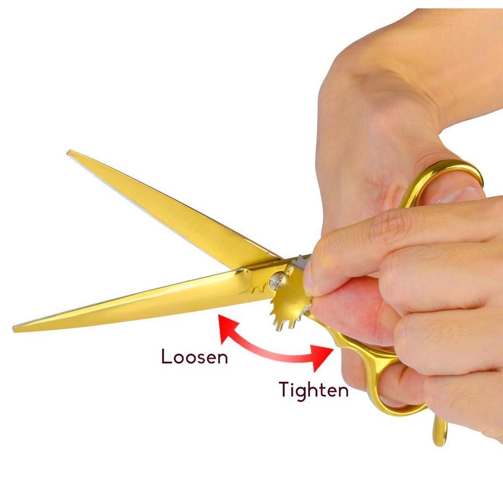 7Inch Pet Grooming Scissors Kit  Stainless Steel Trimming Pet Scissors Tool