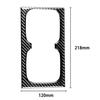 Fits Honda Civic 8th Gen 06-11 Console Water Cup Holder Cover Trim Carbon Fiber