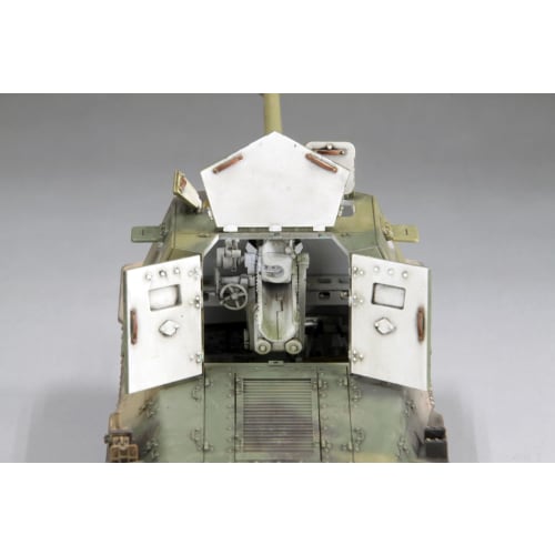 Fine Molds 1/35 Military Series Imperial Japanese Army Type 3 Ho-Ni III Tank with Interior Plastic Model MR02