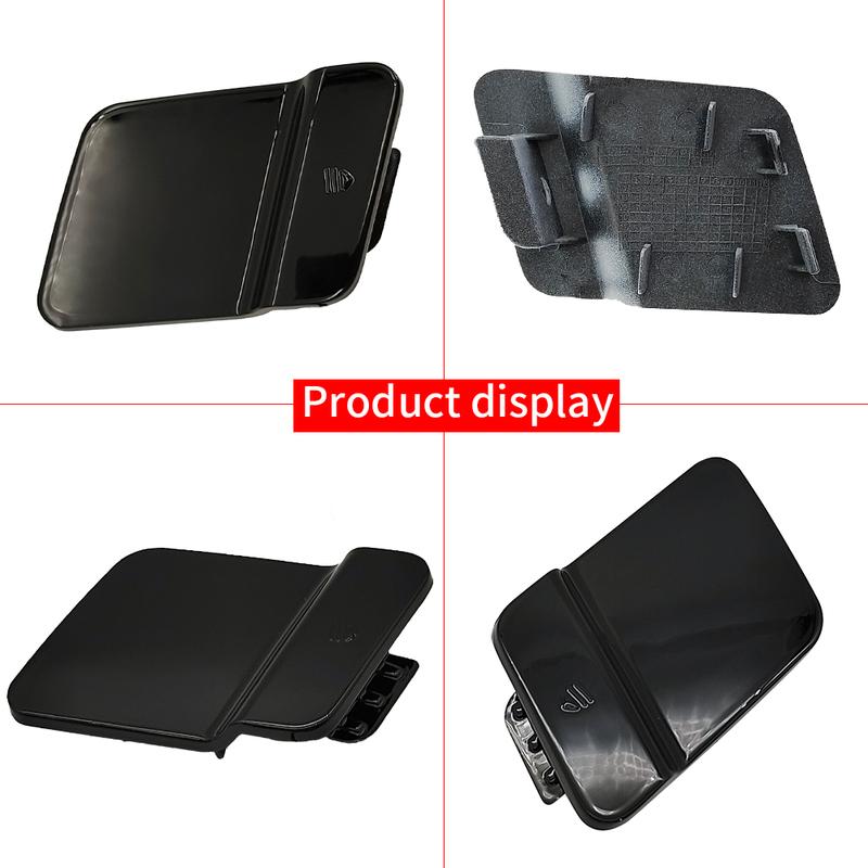 Black White For Mercedes X204 Rear Bumper Tow Hook Cover Cap With Color For Benz GLK Class GLK260 GLK300 2008-2012 2048853223