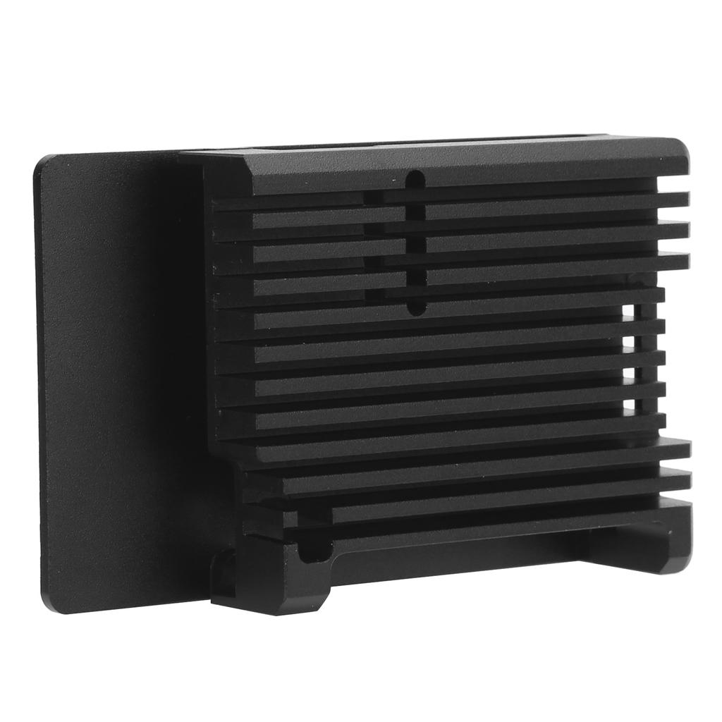 Aluminium Alloy Heatsink Case Protective Shell 2‑Layer Outer Casing for Raspberry Pi 4B