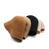 Ins Two-Stage Spring And Summer Knitted Fisherman'S Hat Children'S Bucket Hat Basin Hat Shows A Small Face