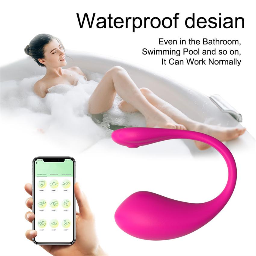 Wireless Bluetooth G Spot Dildo Vibrator for Women APP Remote Control Wear Vibrating Egg Clit Female Panties Sex Toys for Adults