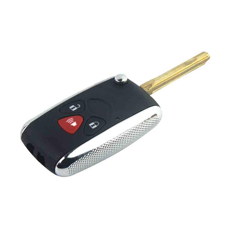 Toyota 3-Tasten Fernbedienungsschlüsselgehäuse (Kein Logo)