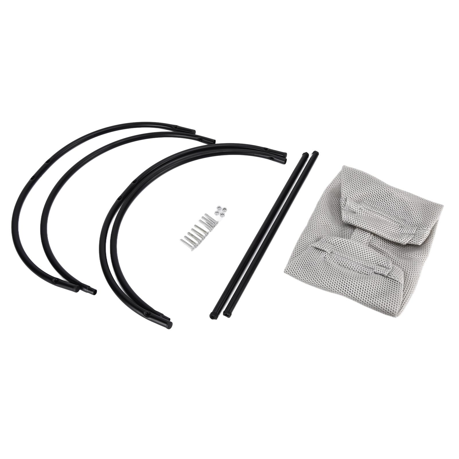 

Подвесная кровать для кошки Мягкий дышащий гамак для кошки Съемная кровать для питомца на 4 сезона УниверсальныйБелый серый