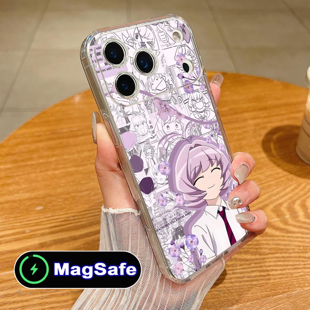 Anime Najimi Osana Mobile Phone Case for iPhone 17 16 15 14 13 12 11 Air Pro Max Plus Mini Magsafe Clear Colorful Cover Cover