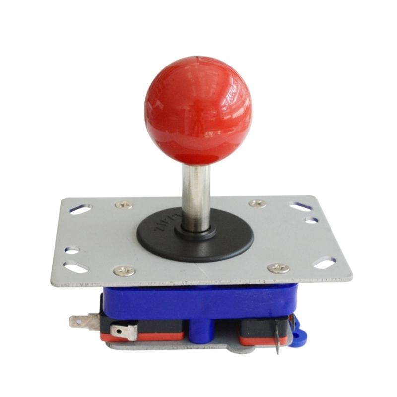 DIY Arcade Joystick Controller Kit with 2 4 8 Way Adjustable Red Ball Top Gaming Accessories Suitable for Fighting game