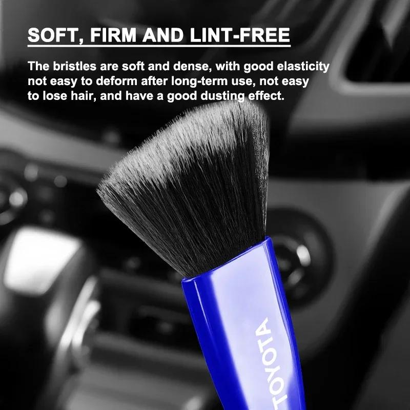 Car Air Conditioner Vent Cleaning Brush Auto Accessories For Toyota Yaris Corolla Avensis Aygo Vitz Vios Yaris Mark-X Mirai