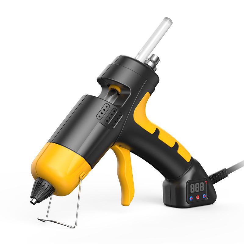 Adjustable Temp Hot Melt Glue Gun - DIY Electric Handy Tool for Crafts and Home Projects