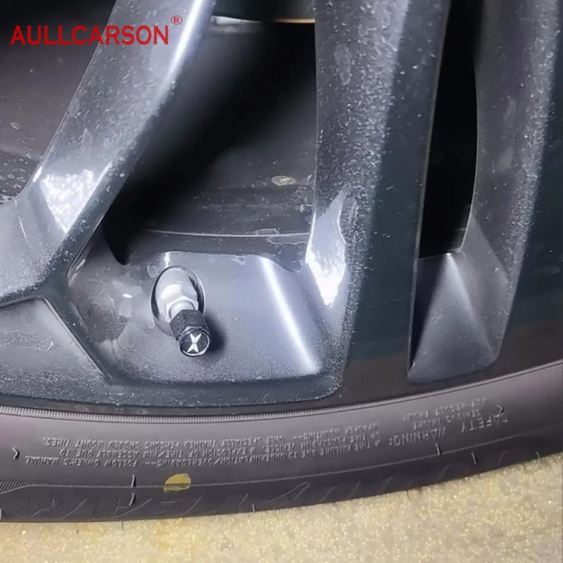 New Alloy Material For Xpeng X-peng G6 P7 P5 X9 G9 Mona M03 G3 G7 Car Wheel Tire Air Valve Caps Stem Cover Accessories 4 Pieces