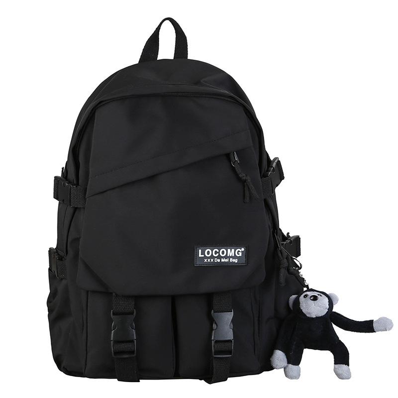 Schoolbag Male Japanese Large Capacity Leisure Travel Bag Tide Junior High School Student Backpack Female Fashion Backpack Outdoor