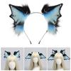 Hairhoop Plush Bat Ears Hairband Bendable Ear Headband Costume Hairhoop Women Theme Party Animation Headpiece