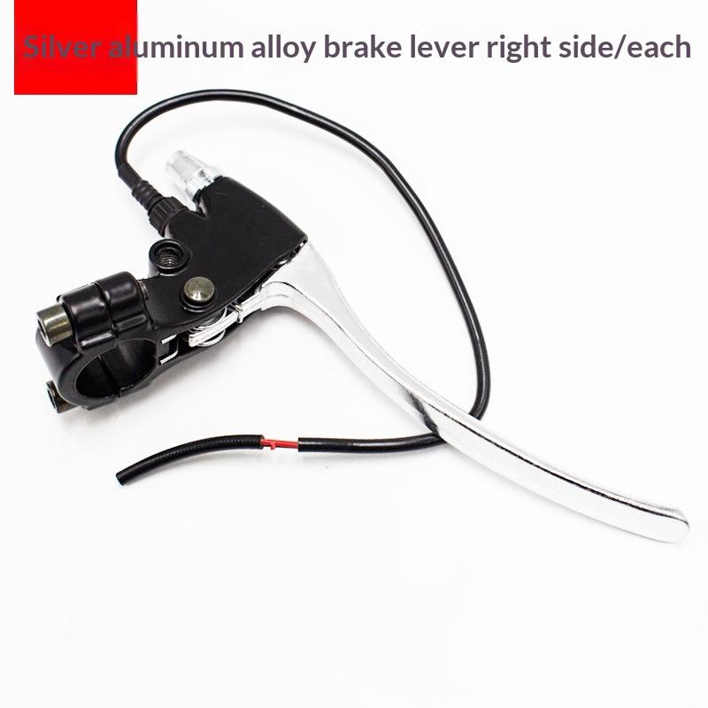 1/2Pcs E Bike Brake Levers Aluminium Alloy Left Right Hand Brake Power Failure Hand Brake Lever For Electric Bike Scoooter