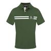 Aquascutum Mens Embroidered Logo Collared Polo Shirt