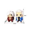 MOC Dante & Vergil Brickheadz Bausteine Devil May Cry Steine Set Lernspielzeug für Weihnachtsgeschenk