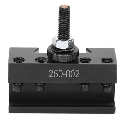 Quick Changing Tool Post CNC Turning HighCarbon Steel Durable Lathe Tool Holder(250‑002 )