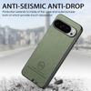 For Google Pixel 10 Pro XL Leather Phone  Back Cover with Cloth Texture