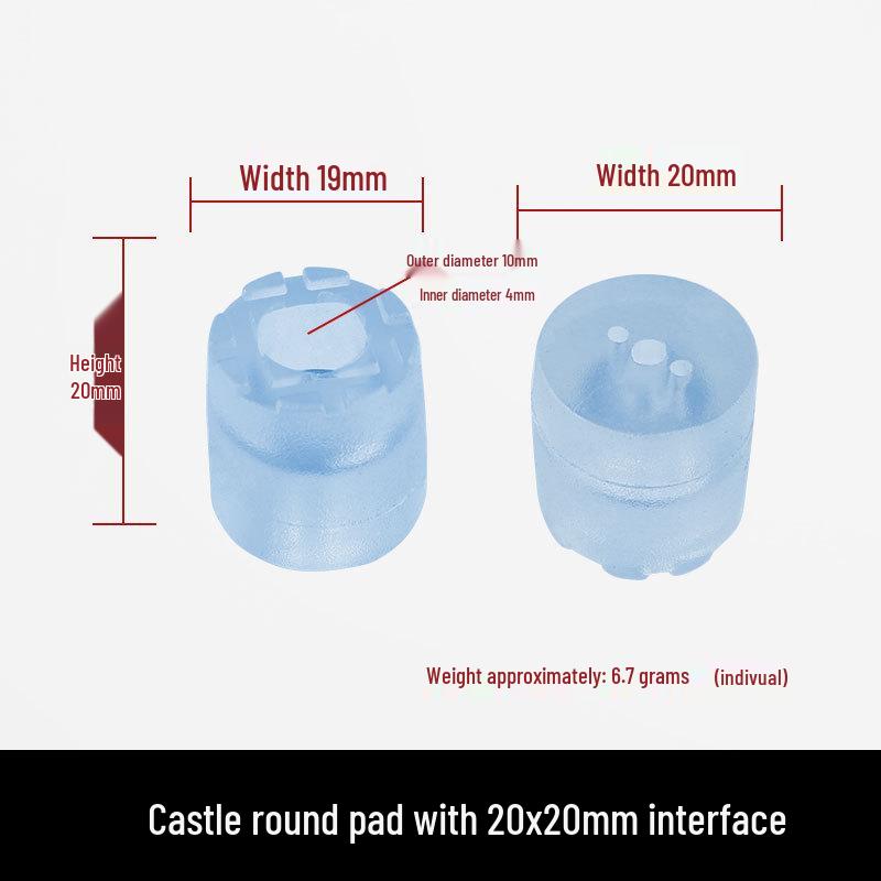 Moisture-Proof Anti-Slip Furniture Leg Heightening Pads