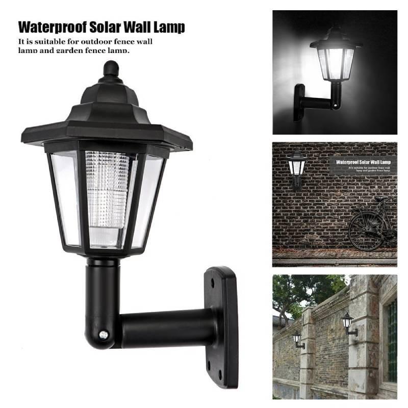 Vintage Solar Hexagonal Lamp Led Lighting For Courtyard And Garden Decor Ip55