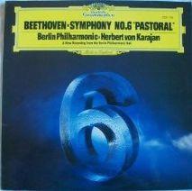 LP Record LUDWIG VAN BEETHOVEN / HERBERT VON  - Symphonie Nr. 6 F-dur Op. 68 "Pasto 2531106 Deutsche Grammo 1977 Germany Classical Used