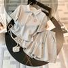 Sommer Mädchen Kleiderset Einfarbige Lässige T-Shirts + Kurze Hosen 2-teiliges Anzug Kleinkind Mädchen Mode Outfit