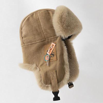 Winter vielseitige Herren Radfahren winddicht fliegende Hut Damen Ohrkappe Piloten Earflap Caps Flight Cap Bomber Hut Fliegermütze