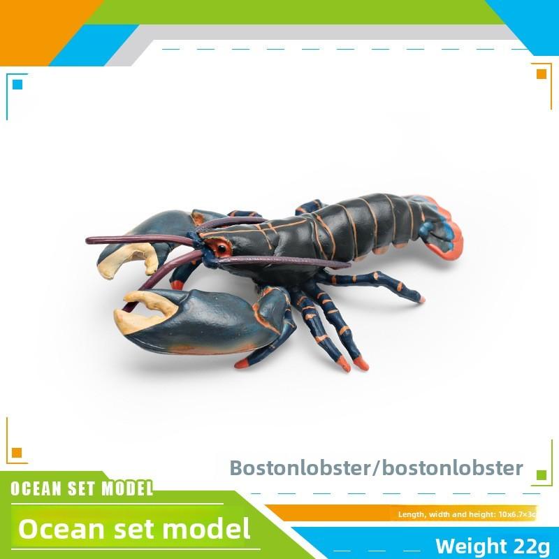 Lobster Pvc Marine Animal Model For Educational Display And Kids Gifts
