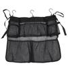 Pool Hanging Mesh Bag Large Capacity Foldable Poolside Hanging Organizer Beach Toys Storage Bag