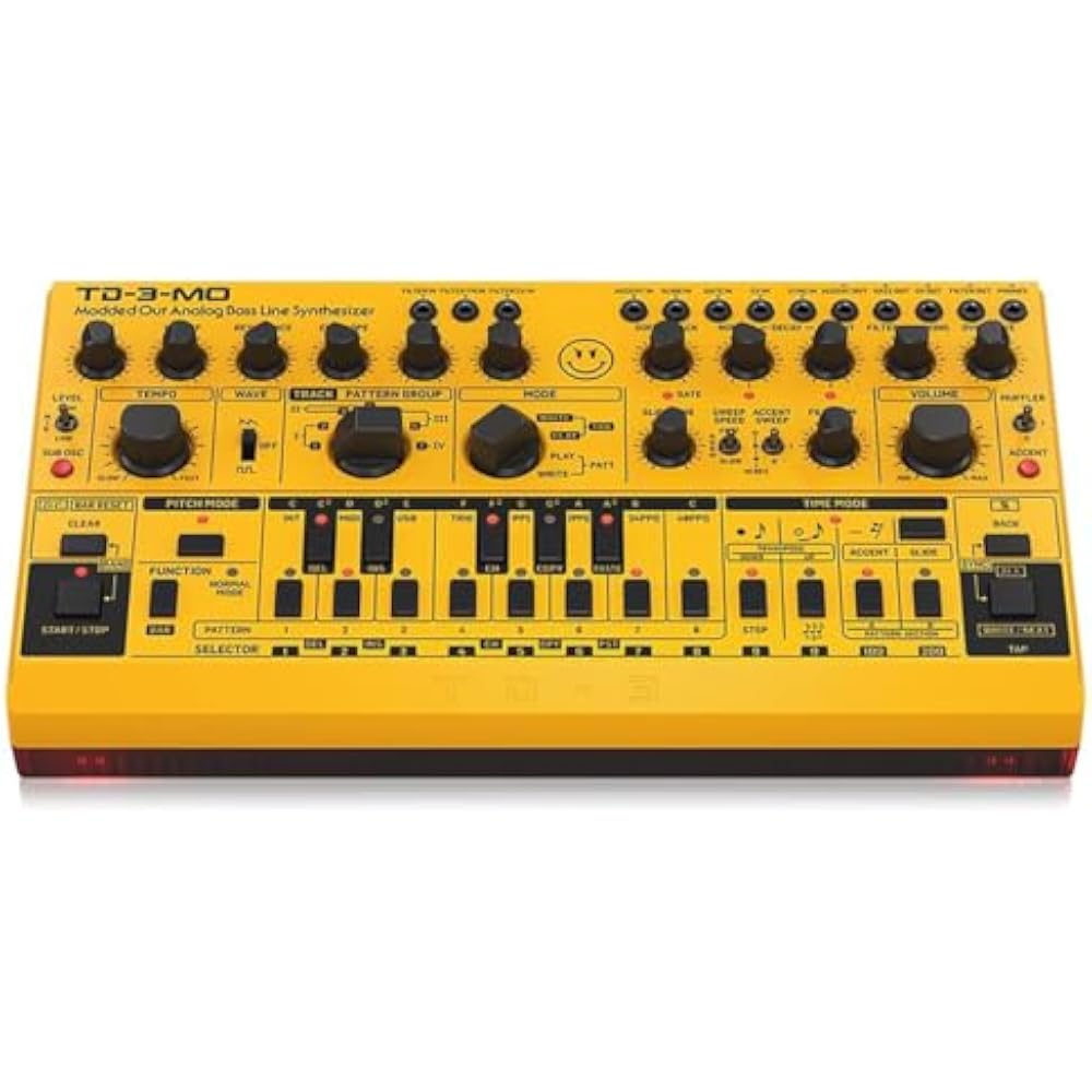 Behringer Analog Baseline Synthesizer Modded Out Model USB/DIN MIDI Compatible VCF MIDI CC Contro...
