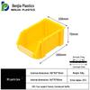 Large Wall-Mounted Plastic Screw Organizer with Compartments