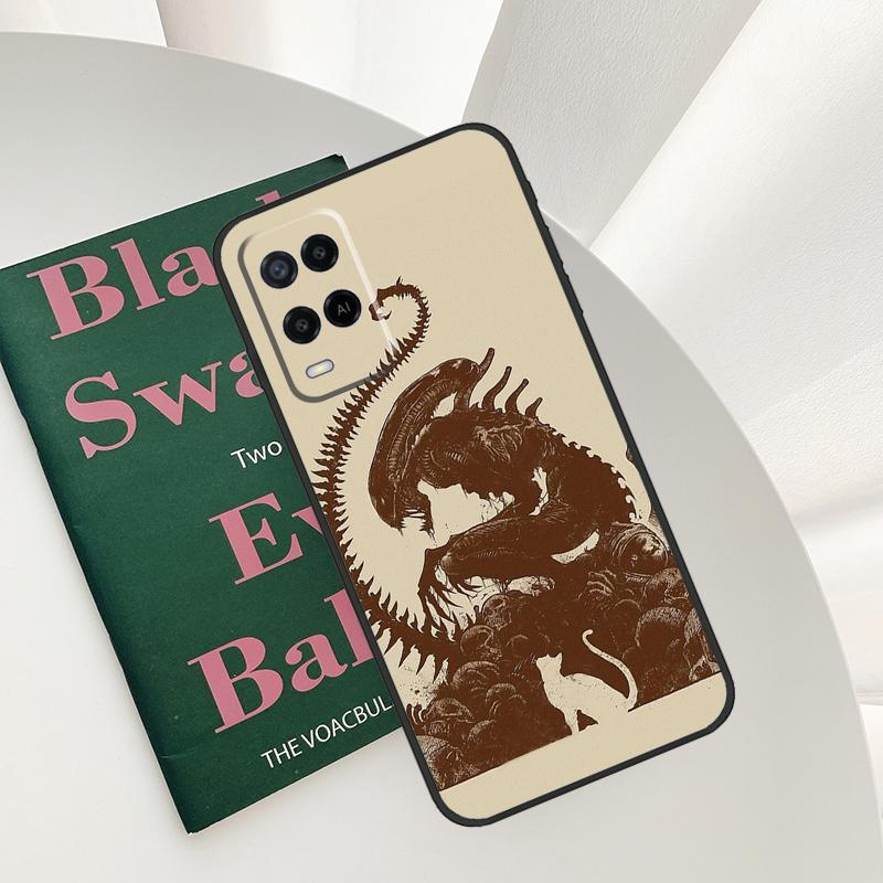 Alien Horror For OPPO A98 A78 A18 A38 A58 A5 A6 Pro A15 A17 A57 A16 A76 A96 A54 A74 A94 A40 A60 A80 Case