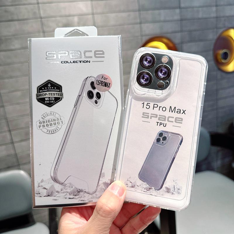 

Прозорий м який силіконовий чохол Космос для iPhone 17/16 Pro Max - Точні вирізи та посилений захист iPhone 13