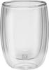 ZWILLING Sorrento Double Wall Coffee Glasses 200ml 2pcs Set - Tumbler, Heat Resistant, Insulated, Double-Walled, Microwave Safe [Official Japanese Ret