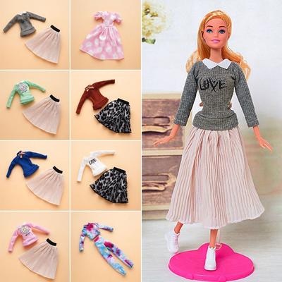 Fashion 11.5" Fashion Skirt Casual Wears Doll Clothes Shirt New Kids Toys  30cm Doll/1/6 BJD Dolls