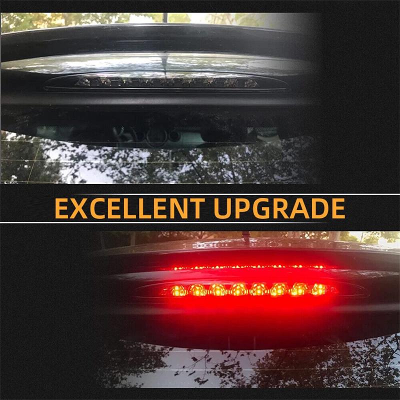 For Mini Cooper R50 R53 2002 2003 2004 2005 2006 High Mounted Brake Light Assembly Rear Roof 3Rd Brake Light 63256935789 Black