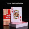 Gold Art 606 Waterproof Texas Hold'em Poker Cards, Large Font, Durable and Washable
