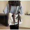 Borsa da Donna di Grande Capacità, Borsa Tote Versatile, Borsa a Spalla Singola per Studenti Universitari
