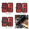 9-Piece Stainless Steel Nail Clipper & Pedicure Tool Set with Custom Logo