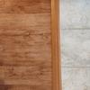 1pc 2m/78.74in Pvc Floor Transition Strip Waterproof Floor Transition Strip Non-slip Pvc Threshold Ramp for Doorways Carpet Gap