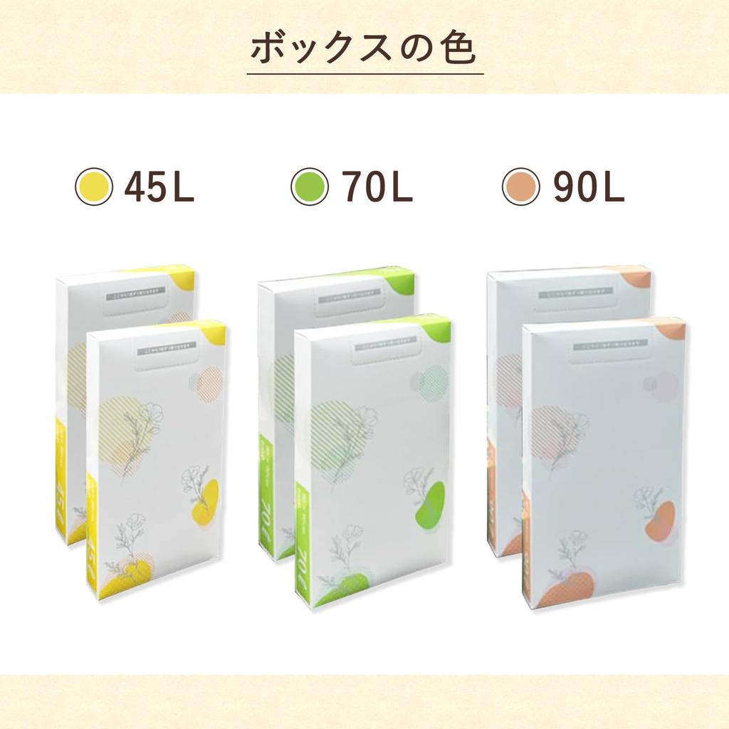 Nihon Giken Kogyo Garbage 200 Sheets Sheets x 2 Boxes Shakashaka Commercial Home Use Bags, Translucent, 70L, (100 / 0.02mm) Type, Boxed, Use,