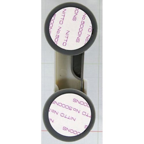 Waki Sangyo Swing Door Lock, Standard Type, for Lights, Drawers, and Cupboards, Earthquake-Resistant, 1 Piece, Gray, 38 x 100 x 18 mm, TSL-001