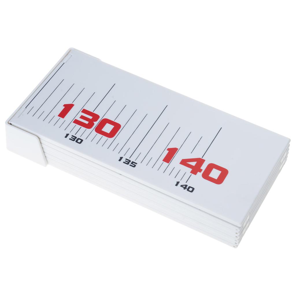 1m/1.4m Foldable Fish Measuring Tape Waterproof Fishing Tape Measure Fish Measurement Tool for Anglers Fishing Essential