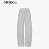 MO&Co. Women's Drawstring High-Waist Straight-Leg Casual Pants