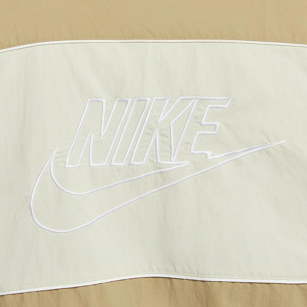 Nike Club Minimalist Fashion Versatile Classic Hooded Jacket Men Jacket Beige HJ2013-297