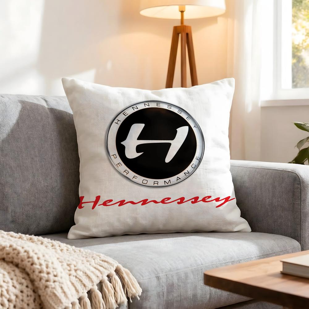 Premium Hennessy Cushion Cover 1Pcs Decorative Covers Soft Cushion Case For Sofa Couch Decor 40X40 45X45 Pillowcases