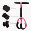 Pedal Resistance Band with Handle Yoga Sit-up Exerciser Pull Rope Men Women Abdomen Waist Arm Leg Core Training Workout Equipment