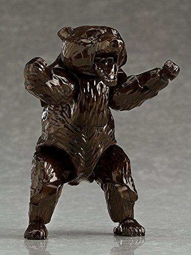 figma brown bear painted movable figure non-scale ABS&PVC