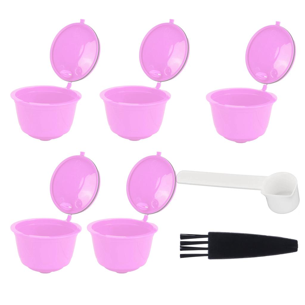 Reusable Capsules Set Refillable Coffee Filter Cup Pod for DOLCE GUSTO Coffee Machine