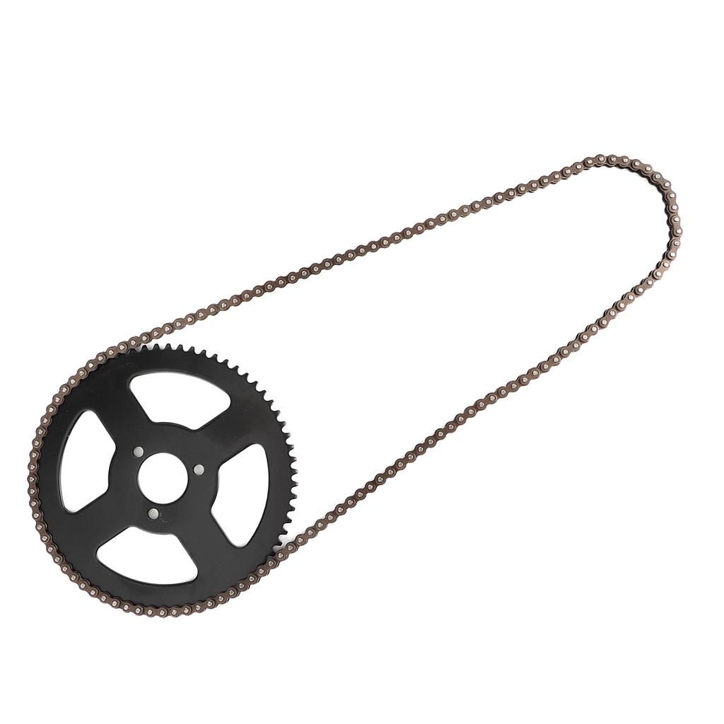 25H Chain 144 Links Sprocket 2 Stroke Shaft for Electric Mini Moto Pocket Bike ATV Quad Accessory